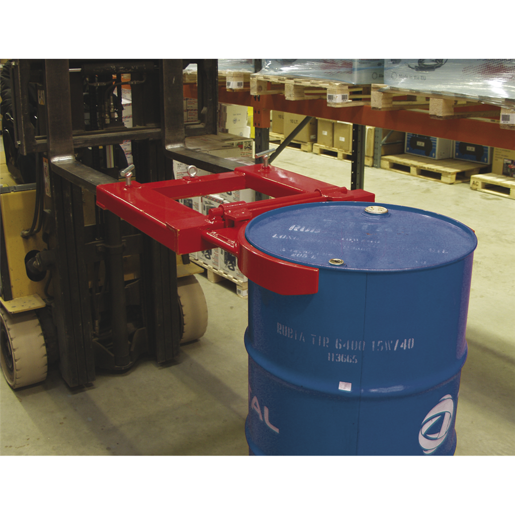 Forklift Drum Clamp Single 205L