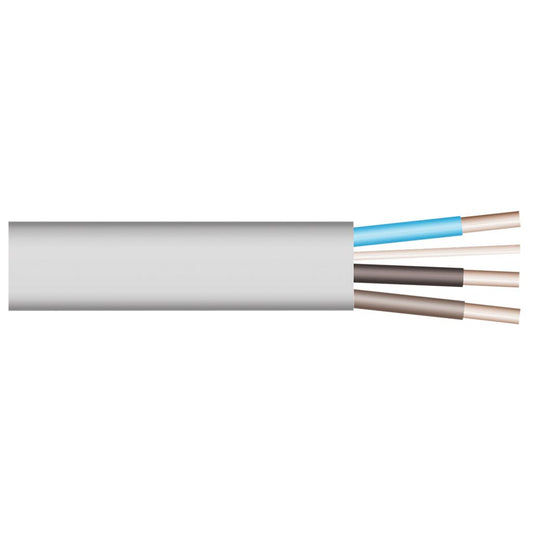 Flat 3 Core & Earth 1.5mm 6243Y Hank 10m