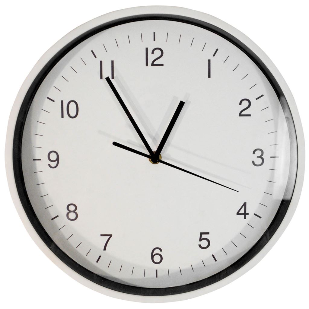 Wall Mounted Clock 300mm / 12"