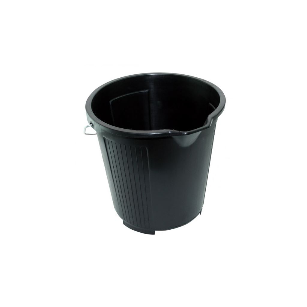 2GAL/10LTR BLACK PLASTIC BUCKET