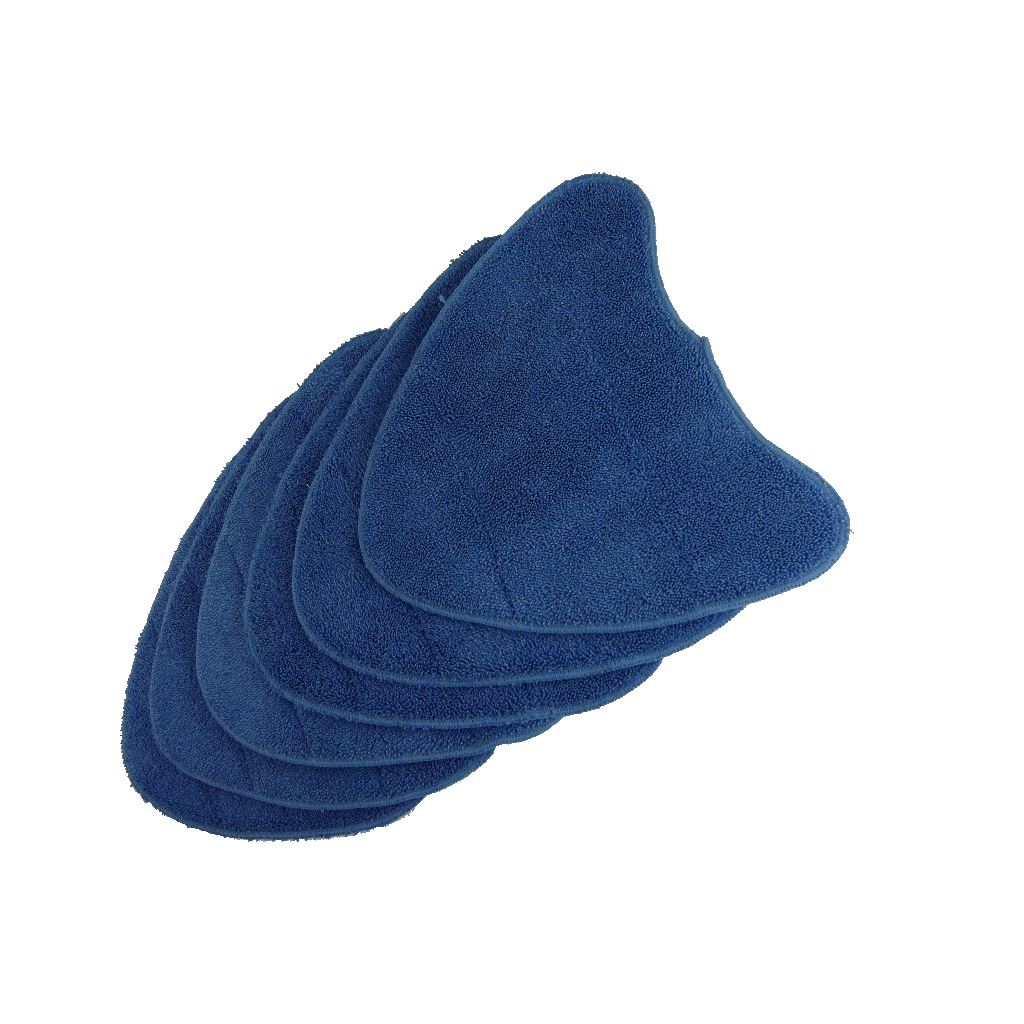 6 X Vax S2S / S6S Series Velcro Microfibre Cleaning Pads (Type 1)