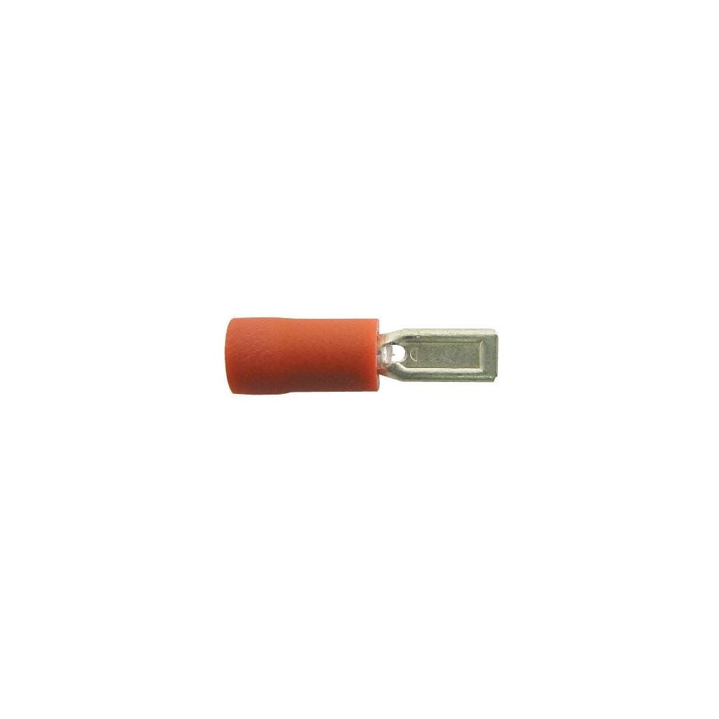 Wiring Connectors - Red - Male Slide-On - 2.8mm - Pack of 25