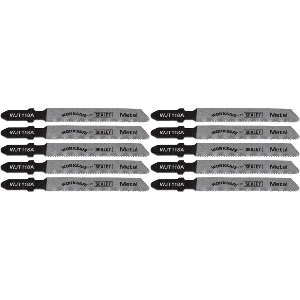 Jigsaw Blade for Metal 55mm 21tpi Pack of 10