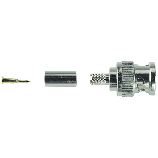 BNC Crimp Type Line Plug 50 Ohm