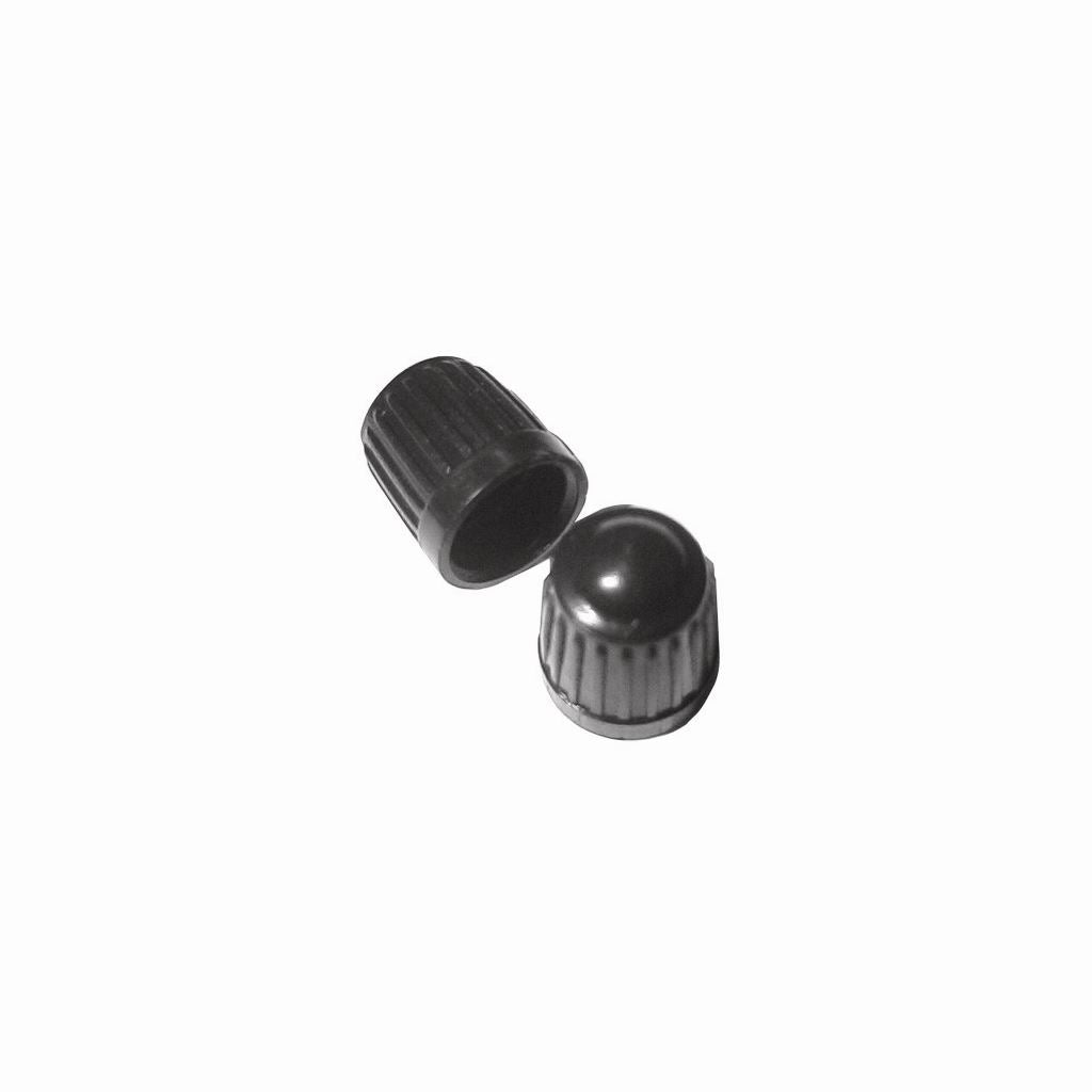 Car Dust Caps - Black - Pack Of 100