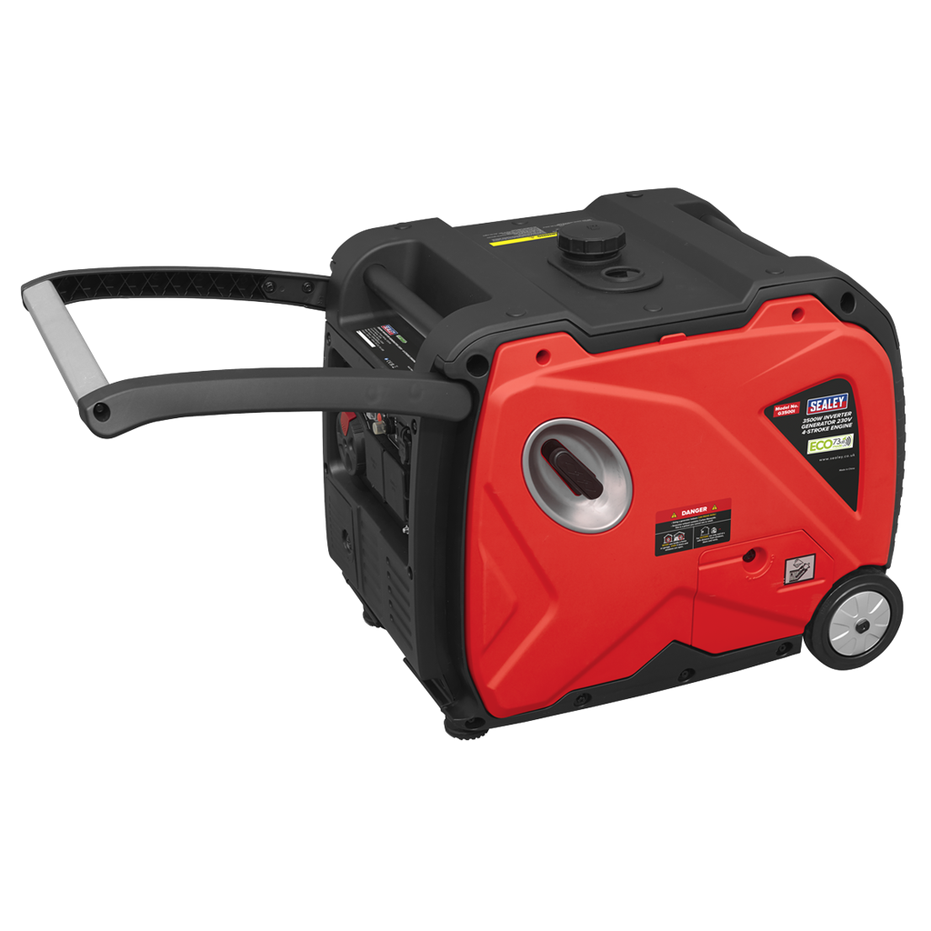 3500W Inverter Generator 230V - 4-Stroke Engine