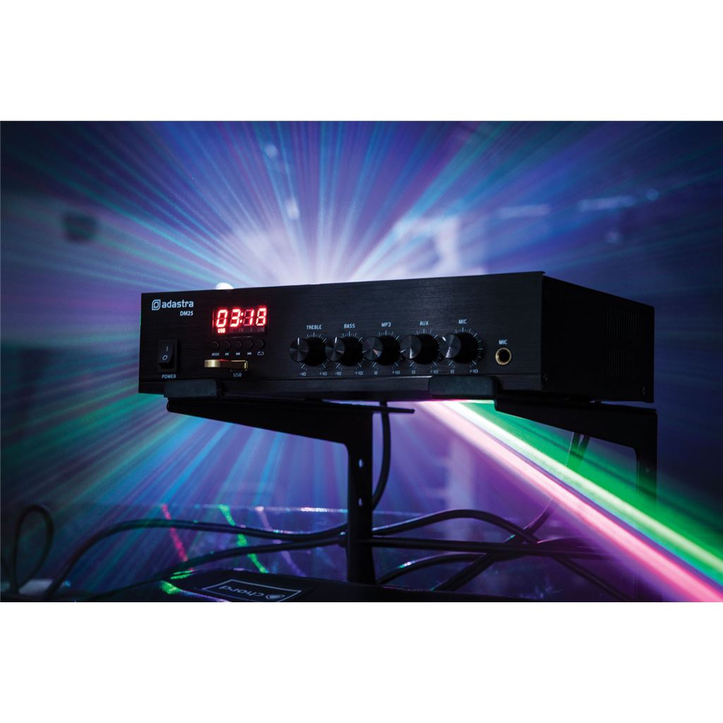 DM-Series Mixer-Amp with USB/FM and Bluetooth - DM25 Digital 100V 25W