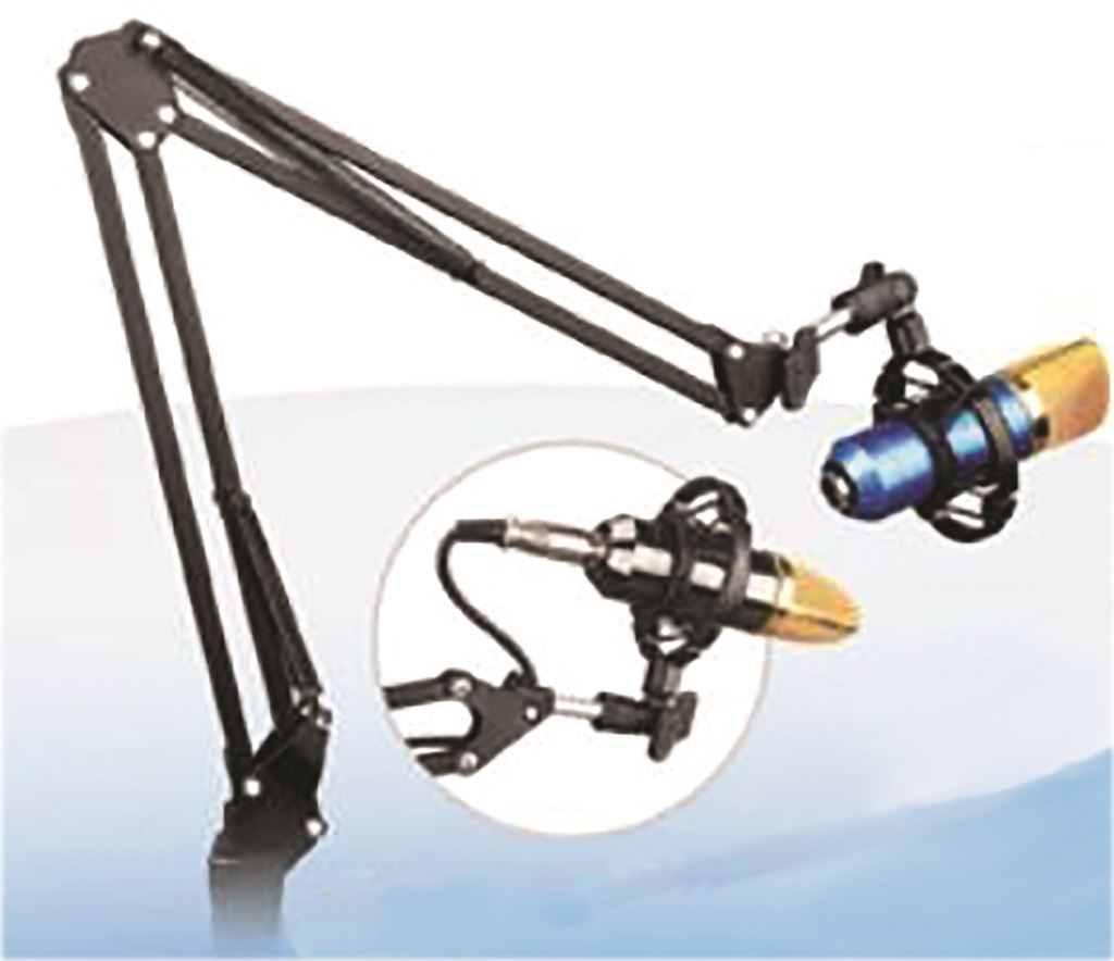 New Jersey Sound Recording Microphone Stand Inc. Desk Clamp. Mic and mount not included