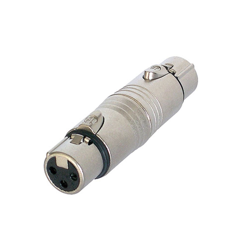 Neutrik NA3FF 3 Pin XLR female to 3 Pin XLR Female Adaptor/Coupler