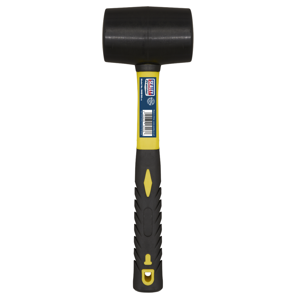 Rubber Mallet with Fibreglass Shaft 1.5lb