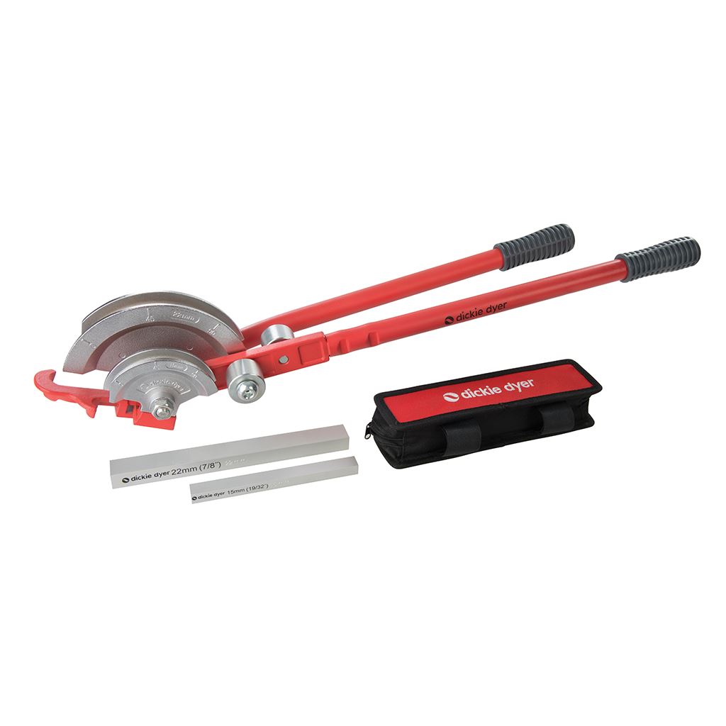 Dickie Dyer Heavy Duty Pipe Bender Kit 3pce - 15 - 22mm