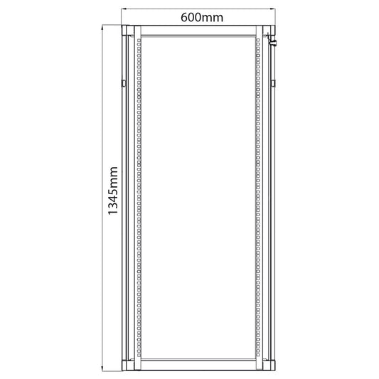 19" Rack Cabinets - 28U x 600mm Deep - RC28U600