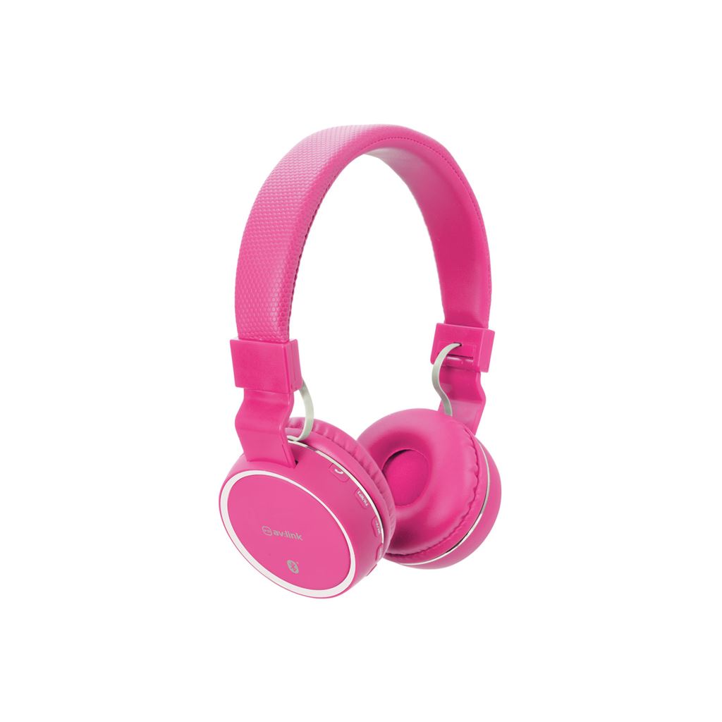 Wireless Bluetooth Headphones - Pink - PBH10-PNK