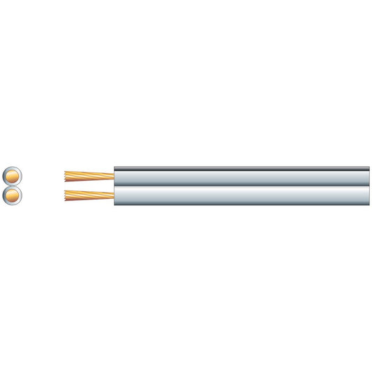 Standard Figure 8 Speaker Cable - Cable, 2 x (7 x 0.18mm&#216;)