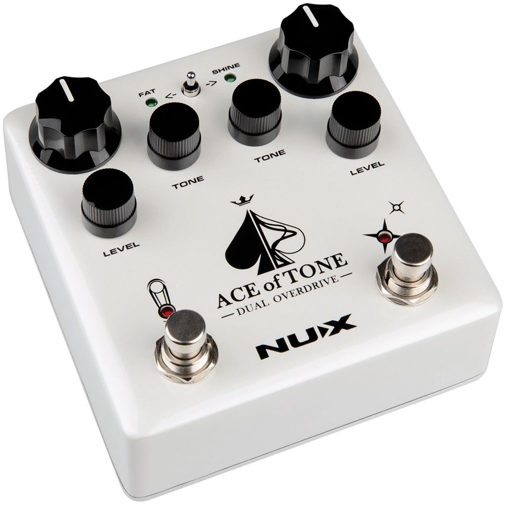 Ace of Tone Dual Stacked Overdrive Pedal - NDO-5