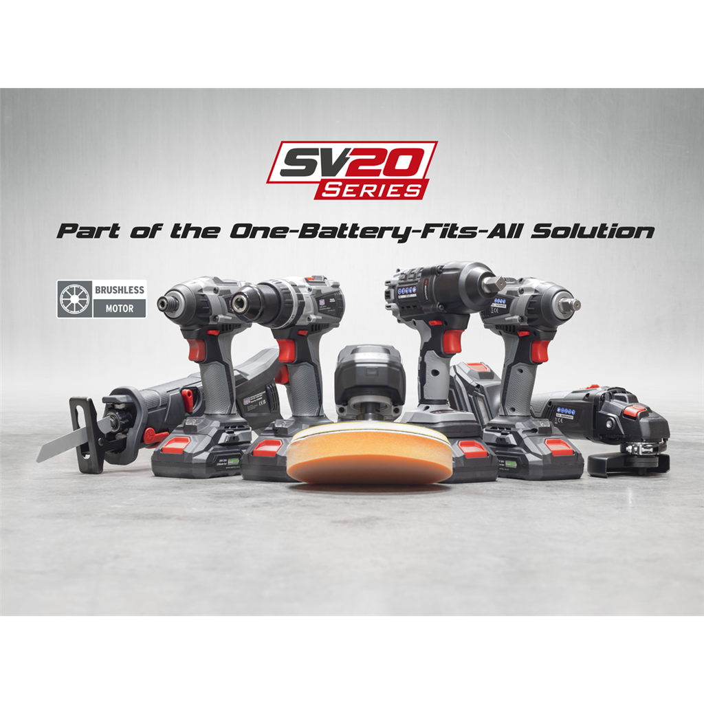 4 x 20V SV20 Series Brushless Tool Combo - 2 Batteries