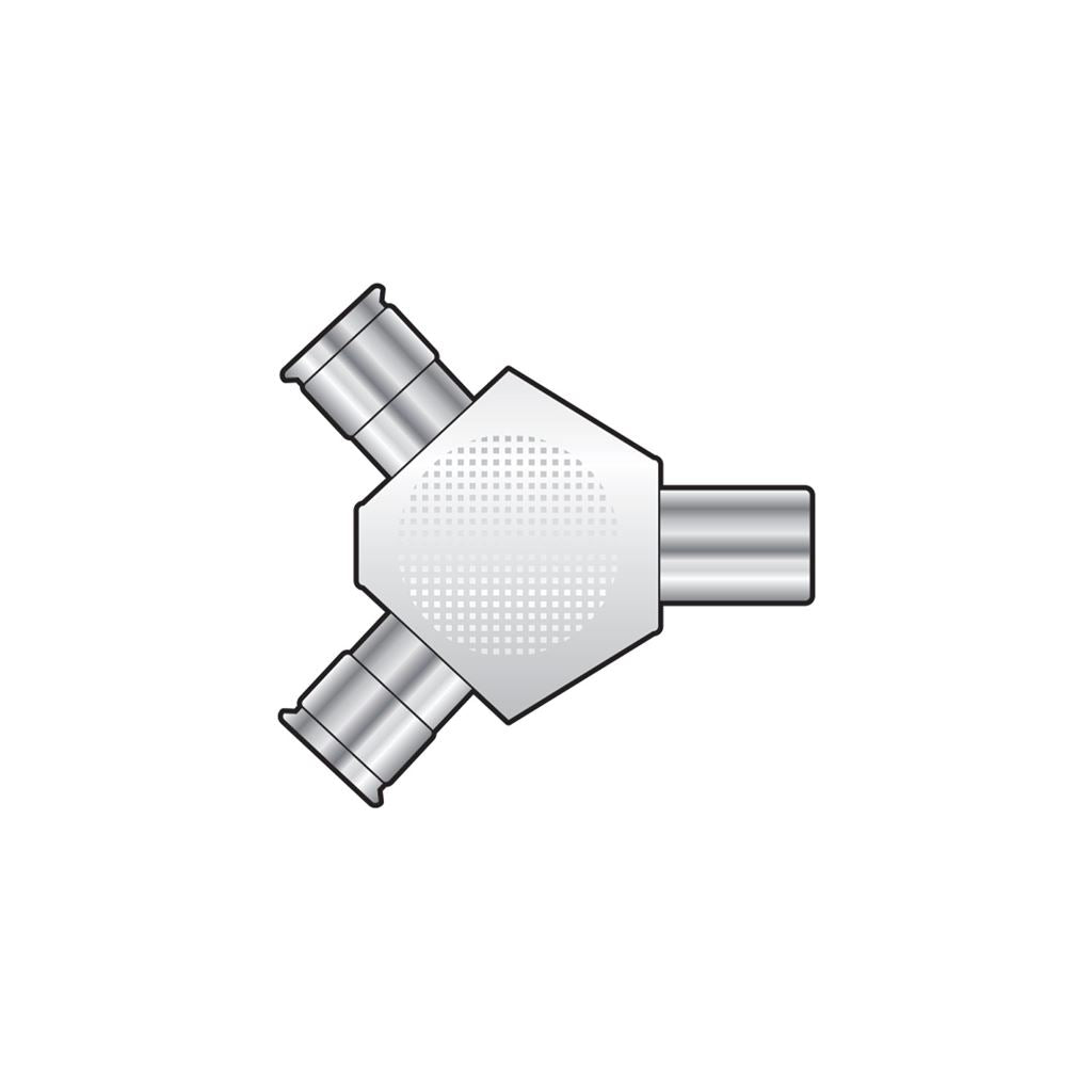 Coaxial Y Splitter - Adaptor