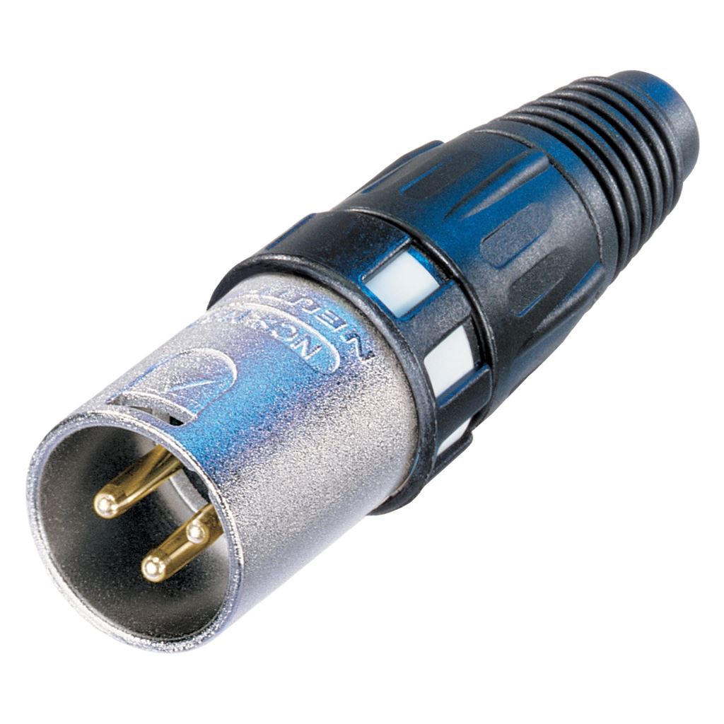 Neutrik NC3MXCC Male 3 Pin Digital XLR Line Plug