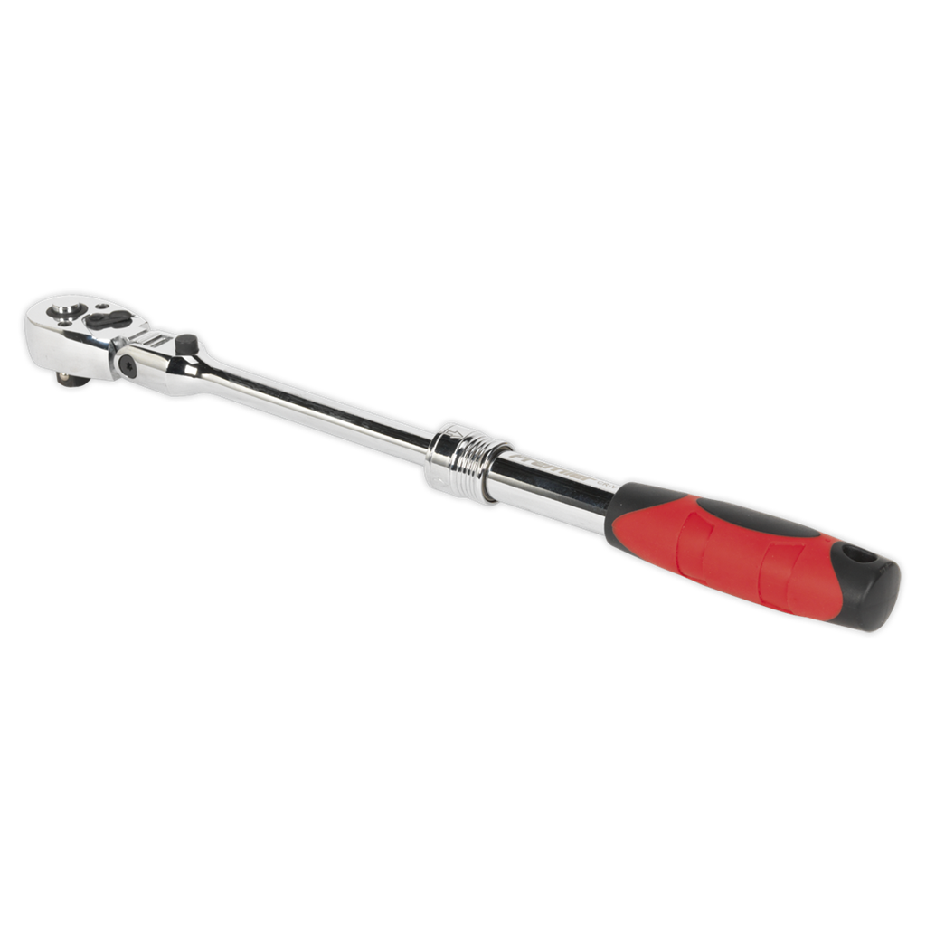 Flexi-Head Ratchet Wrench 3/8"Sq Drive Extendable