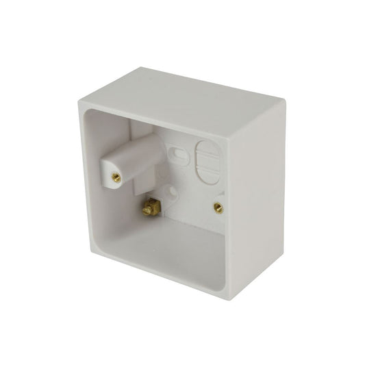 Single Surface Back Boxes - WA29 box, 47mm