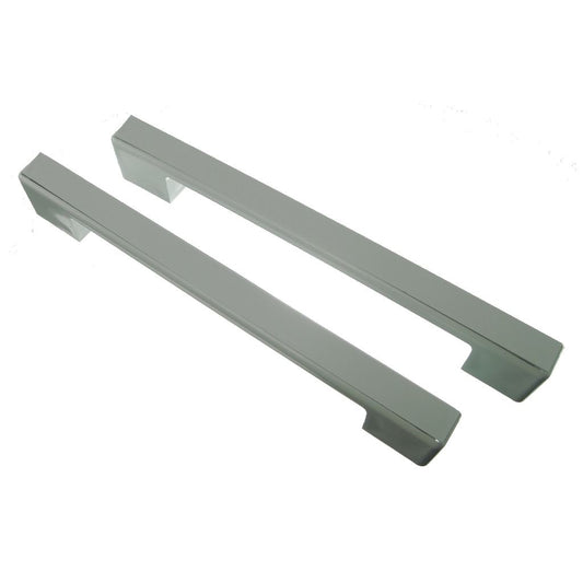 2 x Universal White Fridge Freezer Door Handle 240mm-275mm