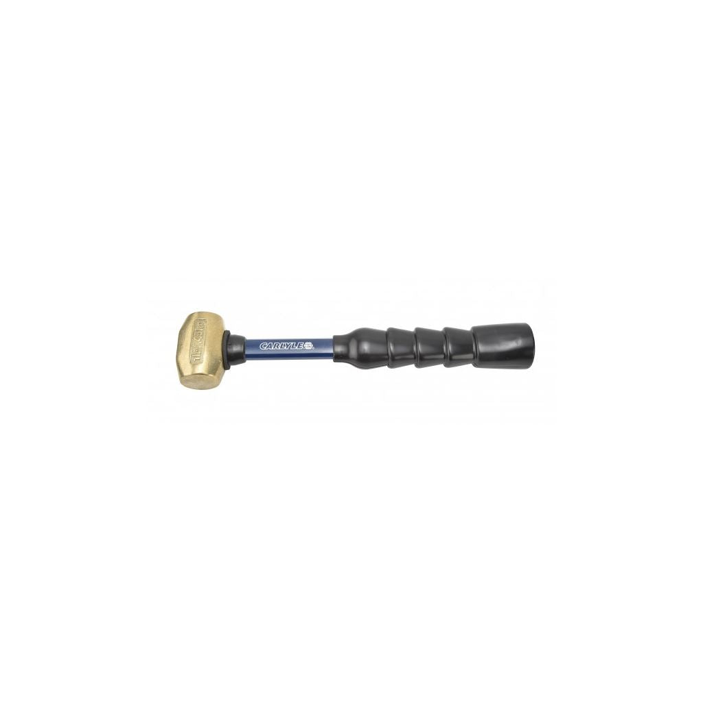 Brass Hammer - Fiberglass Handle - 10in. - 1 lb