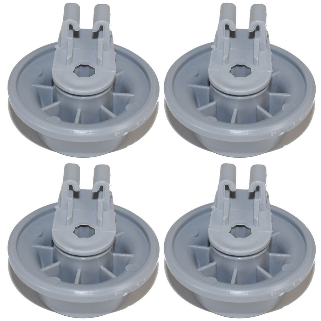 Dishwasher Lower Basket Wheel For Bosch Neff Siemens x 4