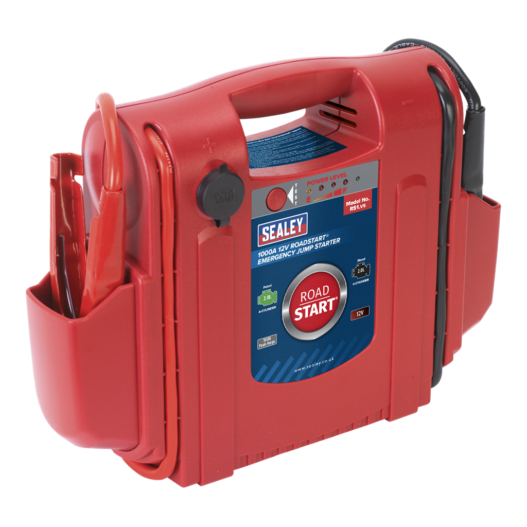 RoadStart&#174; Emergency Jump Starter 12V 1000 Peak Amps