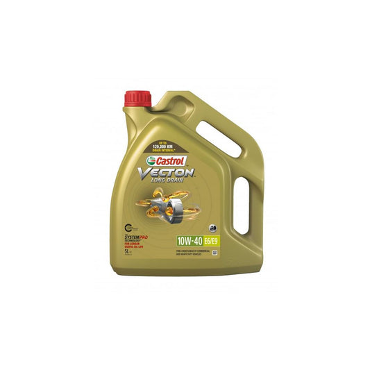 Castrol Vecton Long Drain 10W-40 E6/E9 - 5 Litres