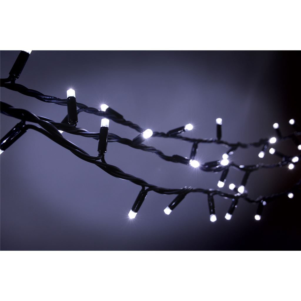 Connectable Outdoor LED String Lights - 100 Duty Static CW - 100CON-CW