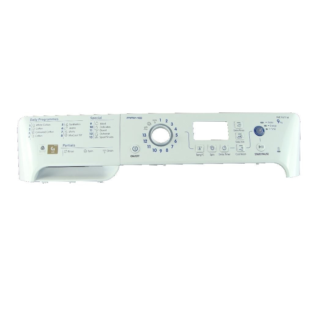 Pw Control Panel Han Dle Pwe91672wuk for Indesit Washing Machines