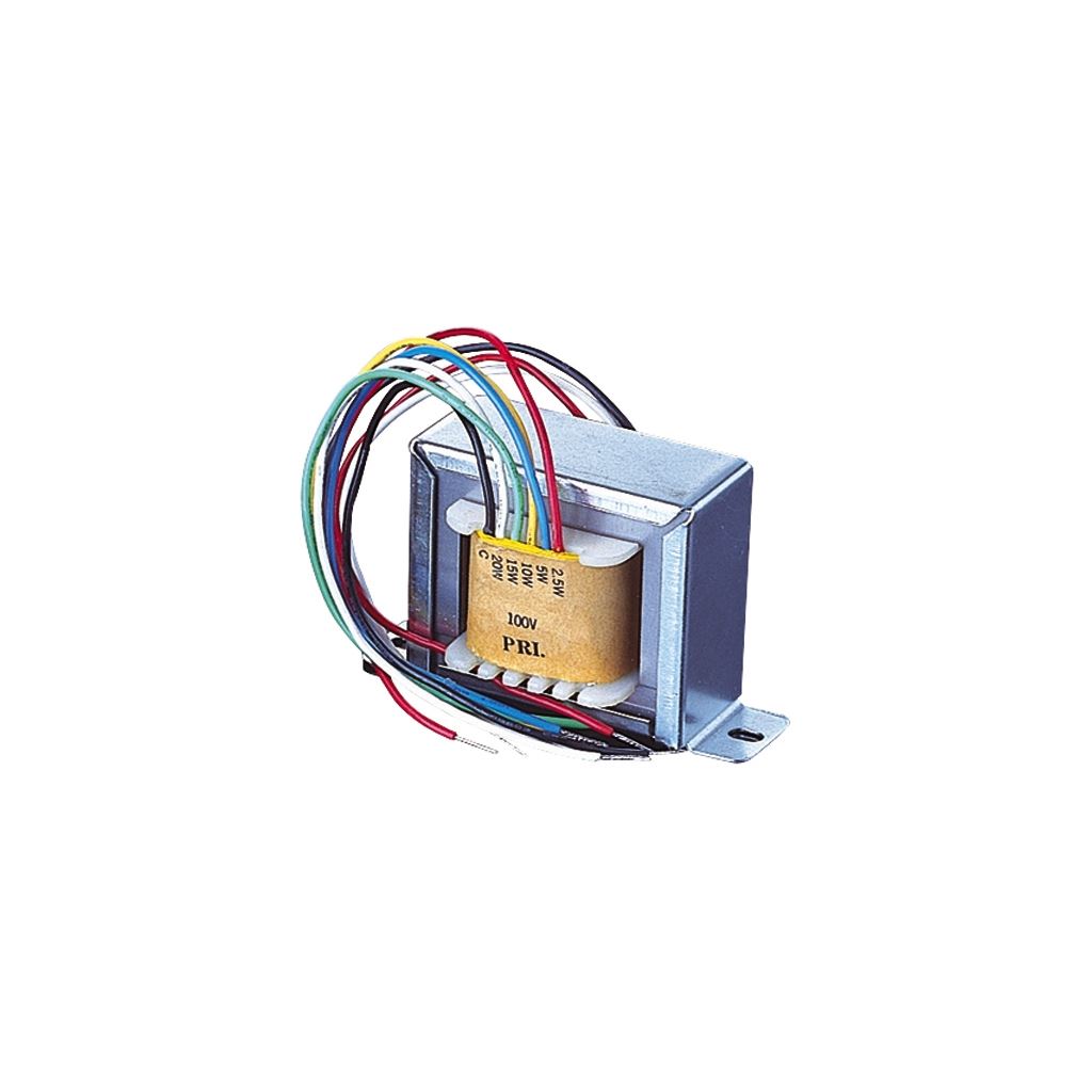 100V Line Transformer With 10, 15, 20W Tapings