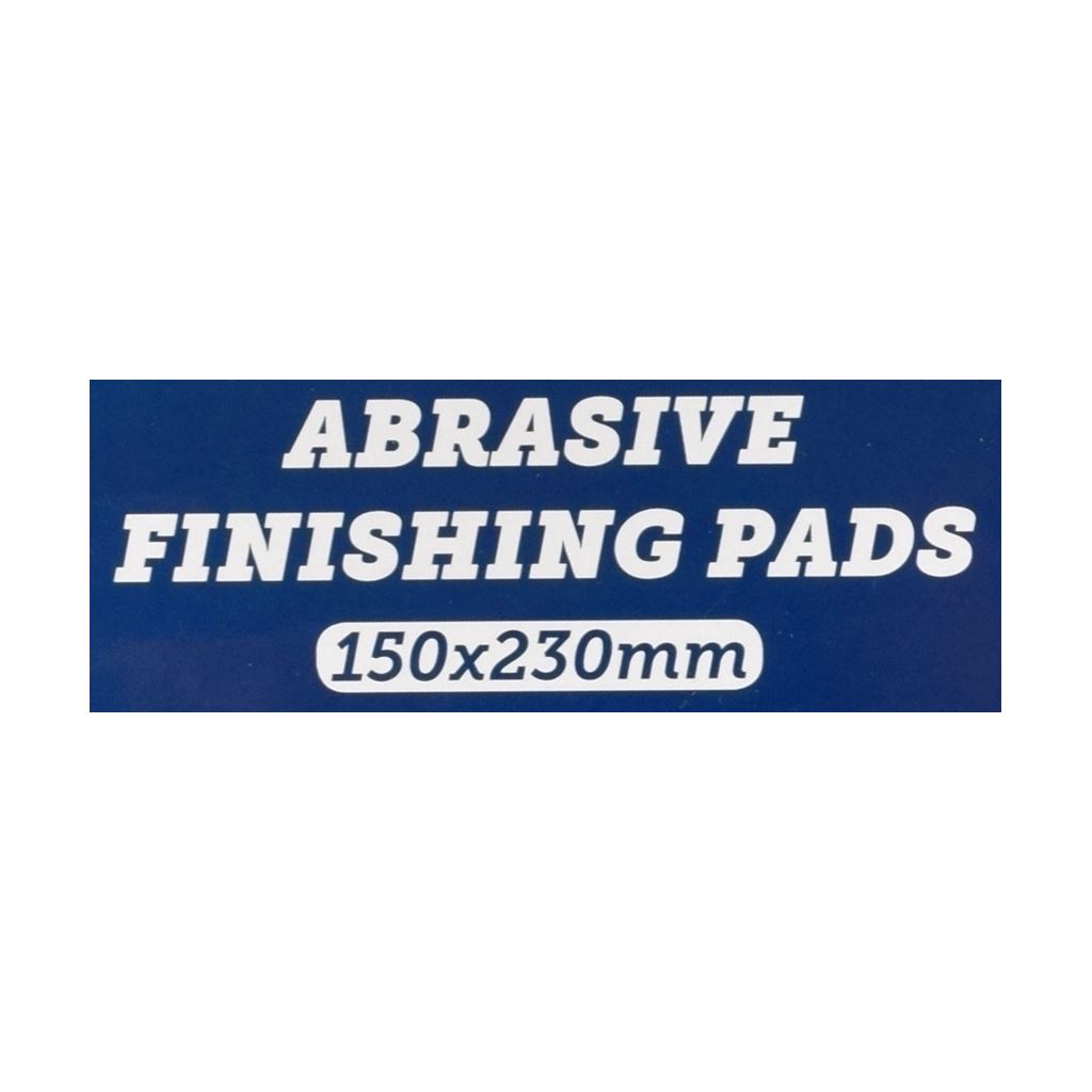 Abrasive Finishing Pad Fine 150 x 230mm Pack of 10