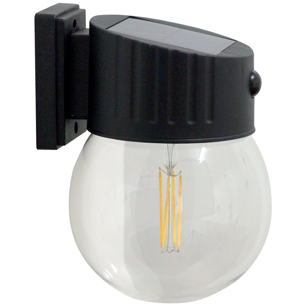 Luxform Lighting Nice Intelligent Solar LED Wall Light with Standby Mode and PIR 300 Lumen