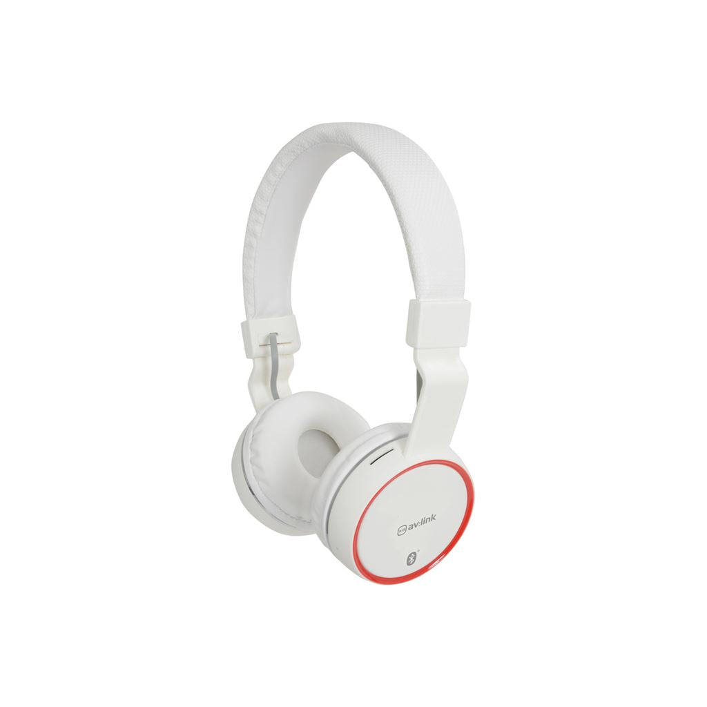 Wireless Bluetooth Headphones - White - PBH10-WHT