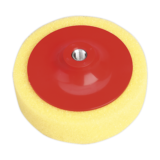 Buffing & Polishing Foam Head &#216;150 x 50mm M14 x 2mm Yellow/Coarse