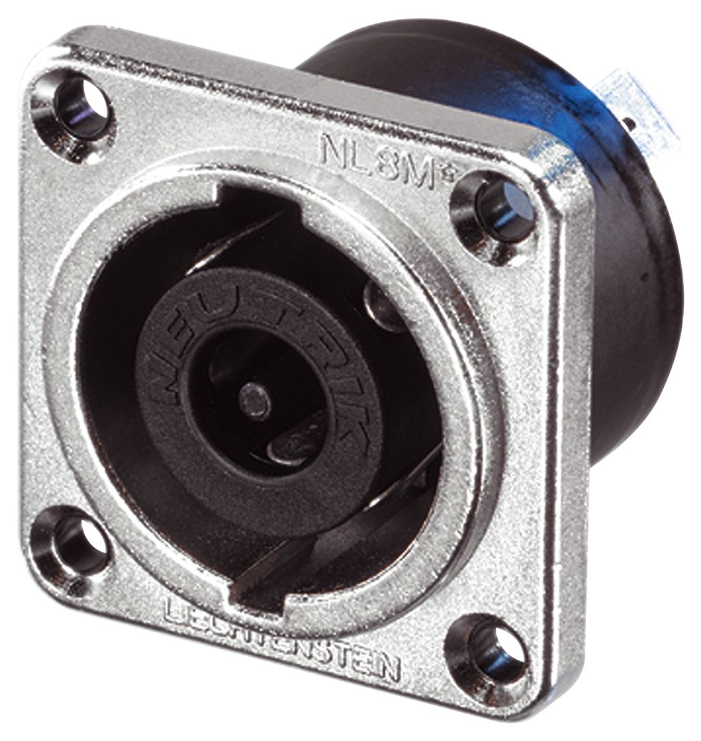 Neutrik NL8MPR 8 Pole Speakon Chassis Connector