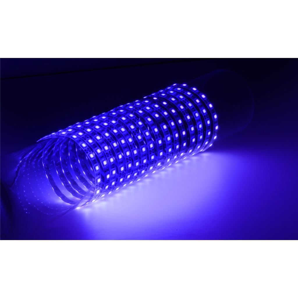 12V UV LED Tape - 5M Reel - 12Vdc 60 LEDs per metre - LT12560-UV