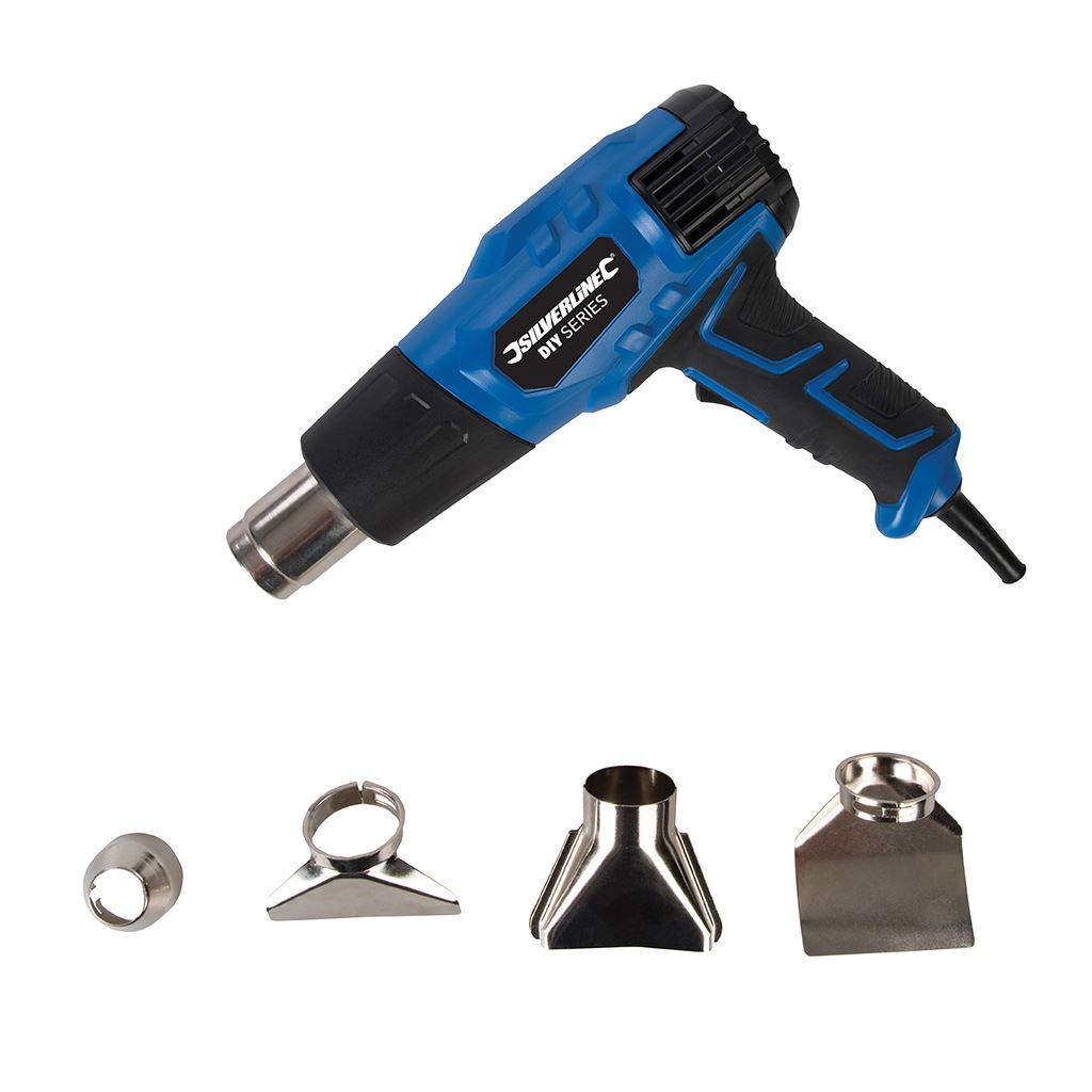 Silverline 2000W Heat Gun - 550&#186;C