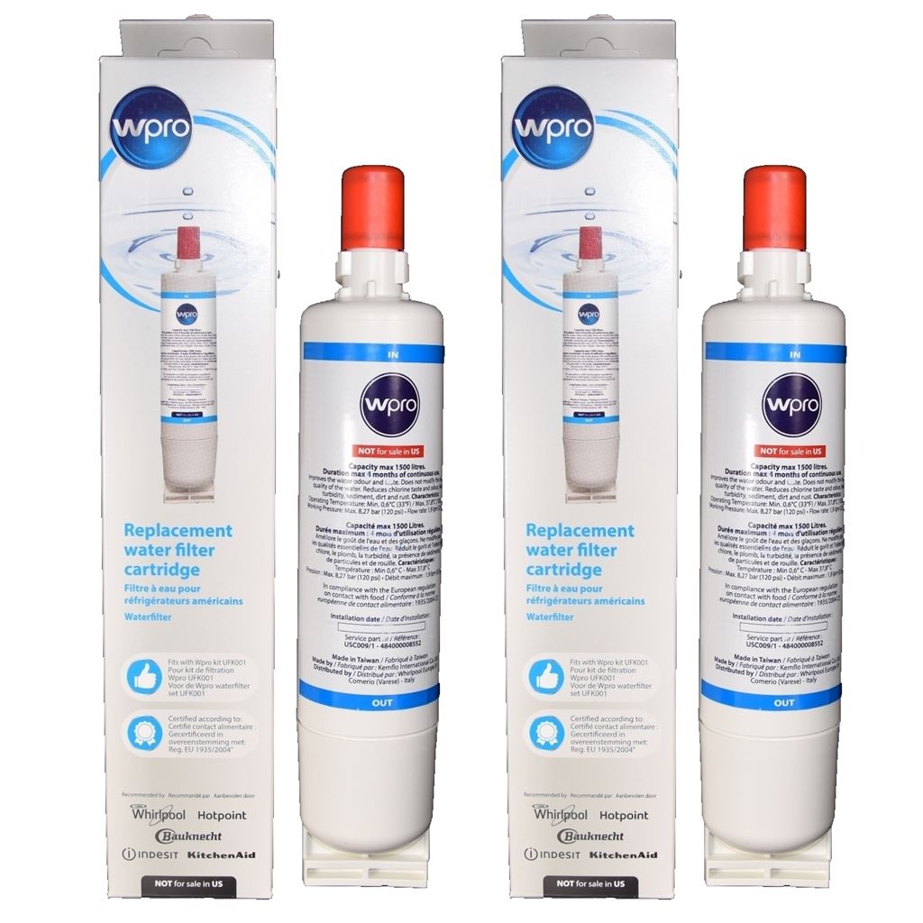 2 x Fridge Freezer Water Filter USC009/1