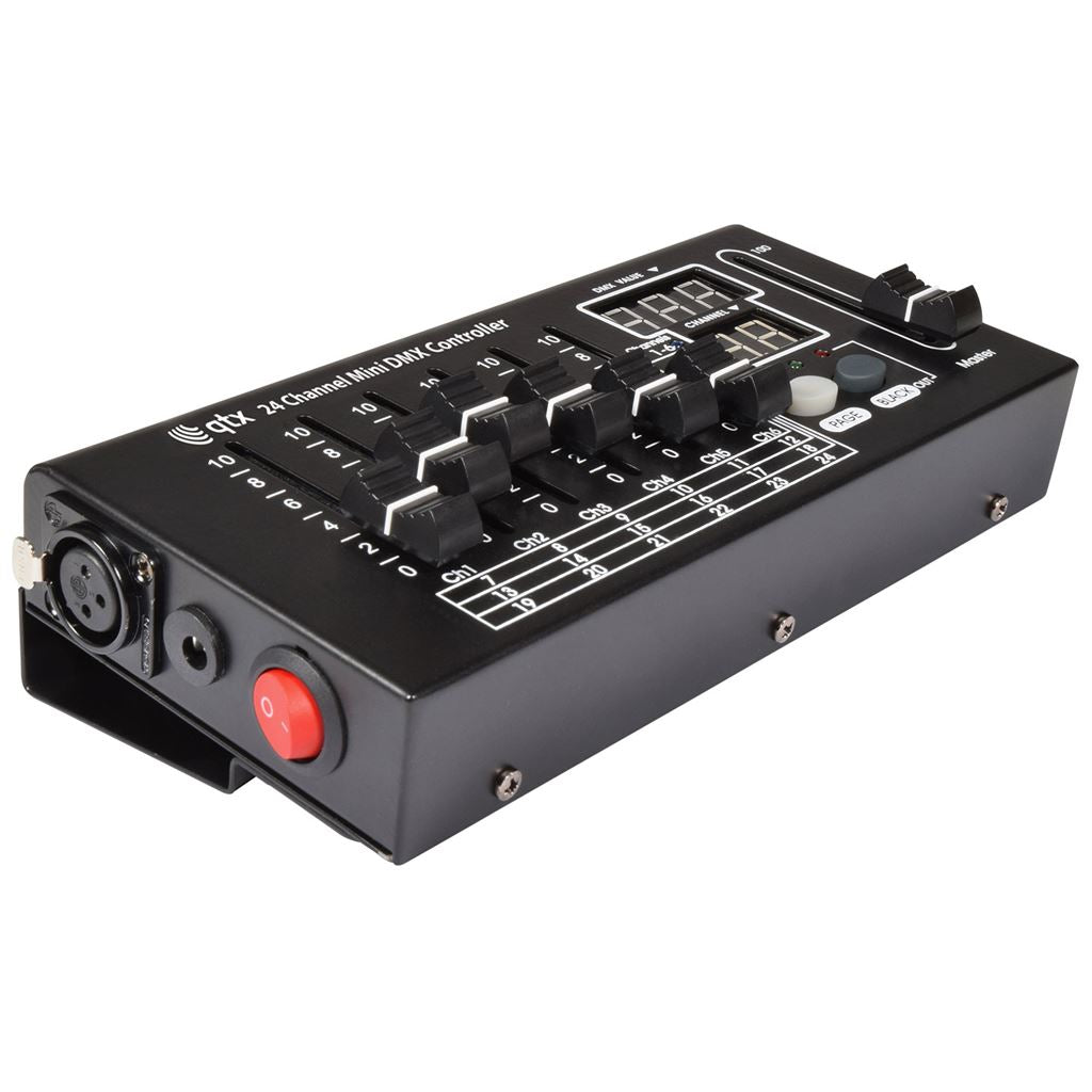 24 Channel Mini DMX Controller - MDMX-24