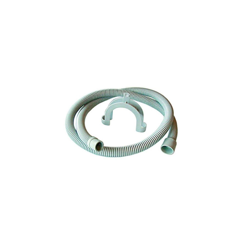 Universal Dishwasher Washing Machine Outlet Drain Hose and Hook 1.5 Meter Length 22-30mm