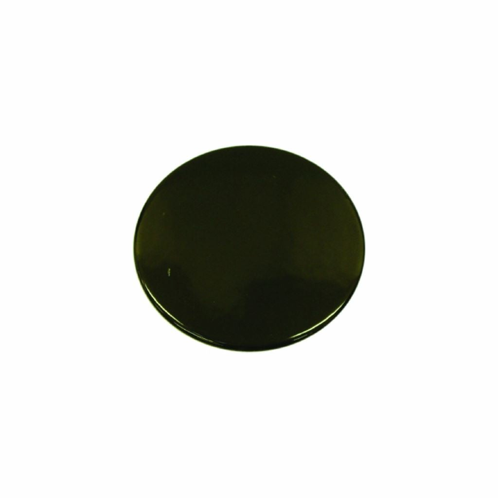 Burner Cap Large Shi Ny Black for Indesit/Cannon/Hotpoint Cookers and Ovens