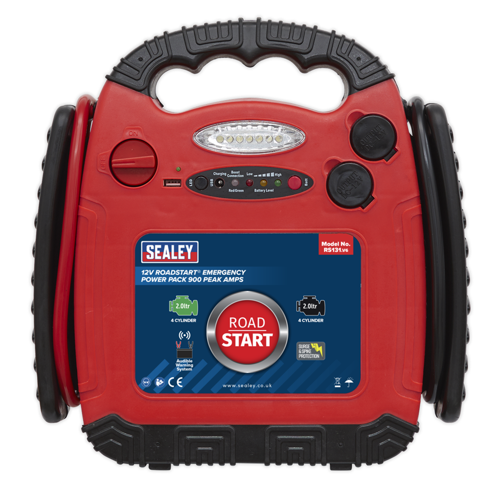 RoadStart&#174; Emergency Power Pack 12V 900 Peak Amps