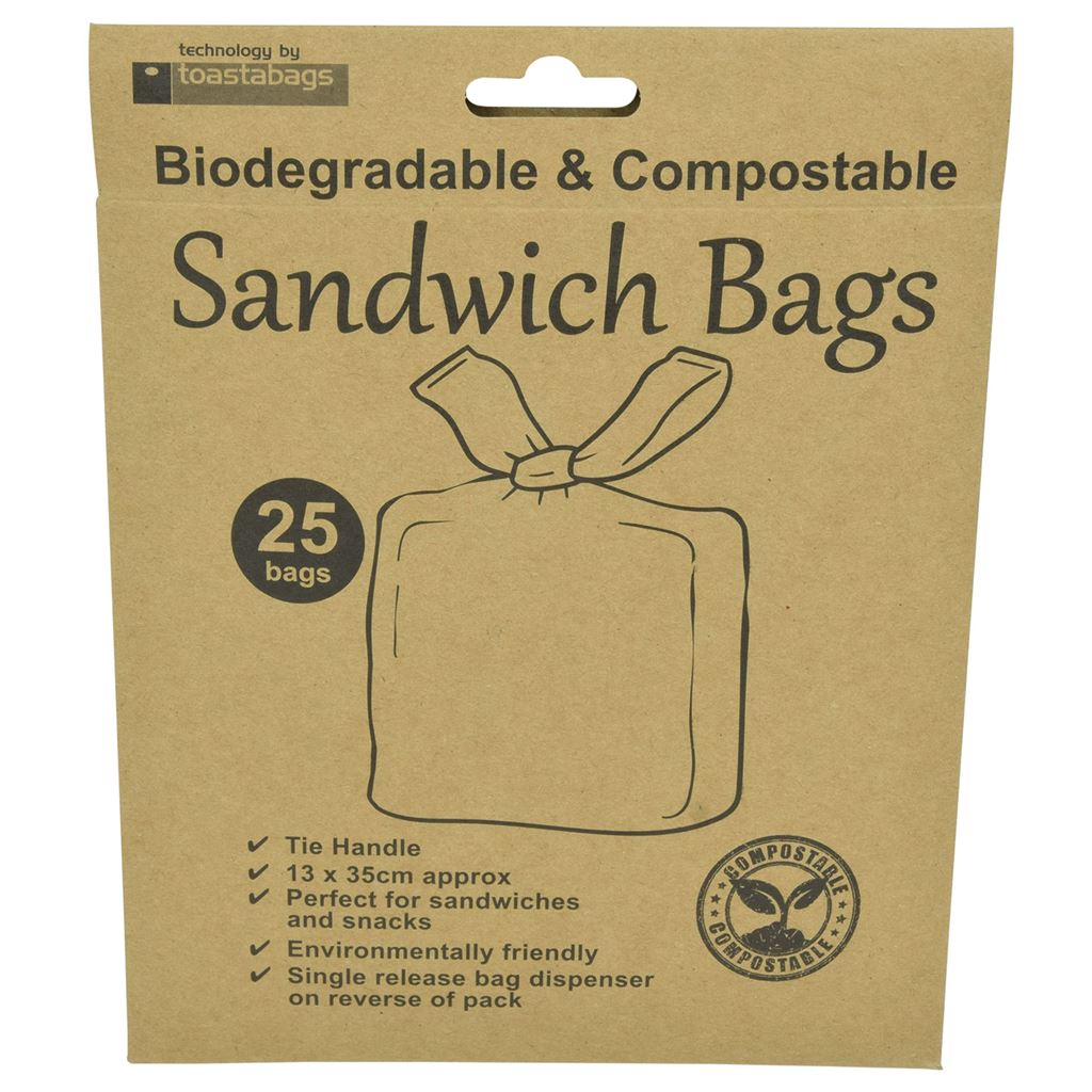 Eco Sandwich Bags - 25 Pack