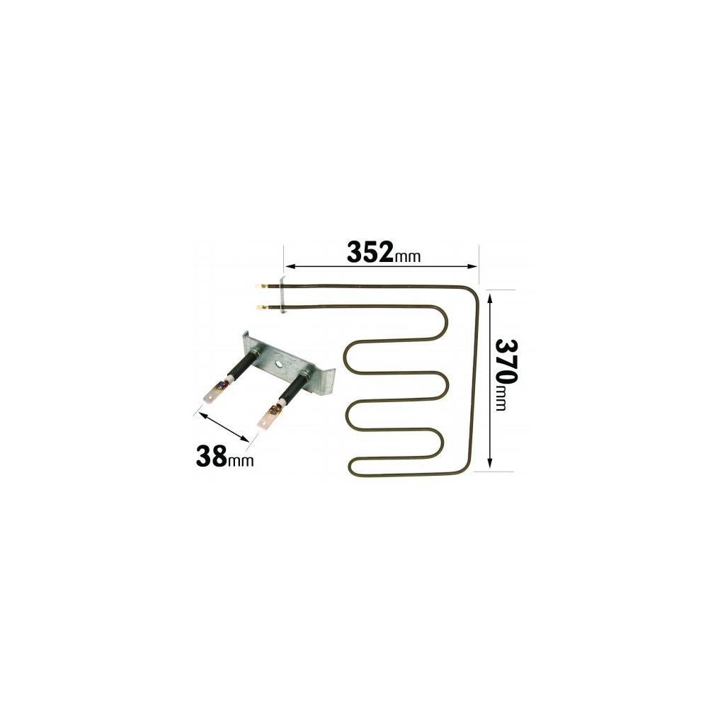 Top Oven Grill Element for Hotpoint/Creda/Jackson Cookers and Ovens