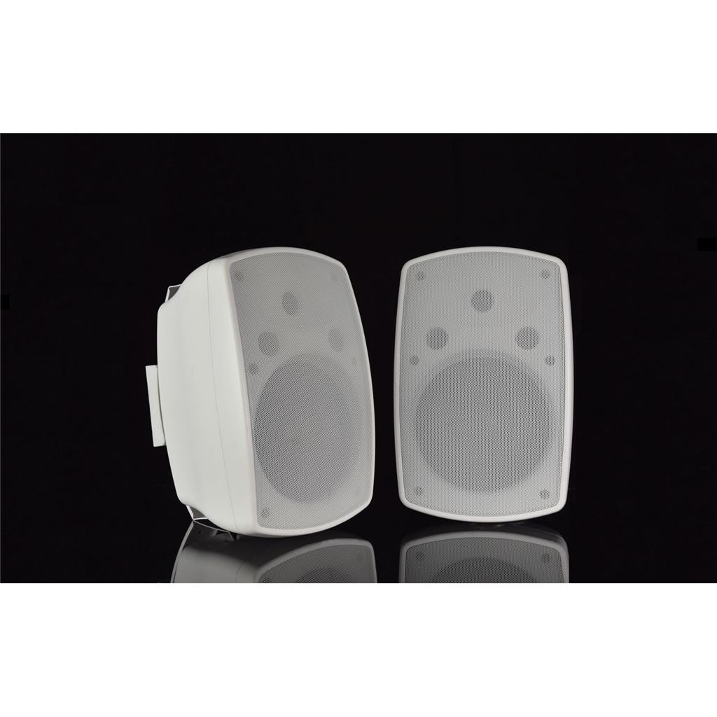 BH Series Indoor / Outdoor Background Speakers - Supplied in Pairs - BH8 Indoor/Outdoor white - BH8-W