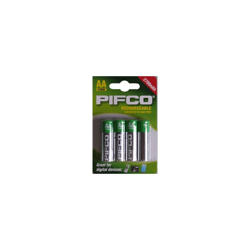 AA Pifco 2700mah Rech B1 4 Pack