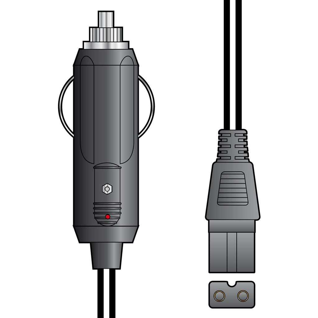 12V DC Cooler Box Lead - 12Vdc Extension 2.0m