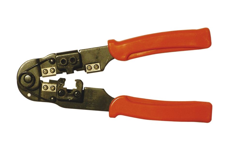 RJ45 Modular Crimping Tool For RJ45 Modular Plugs. Blister